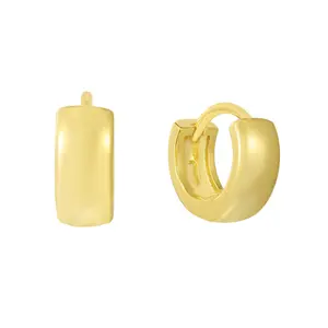 EVRY JEWELS Gold or Silver Plated Women's Hypoallergenic Rebel Earrings