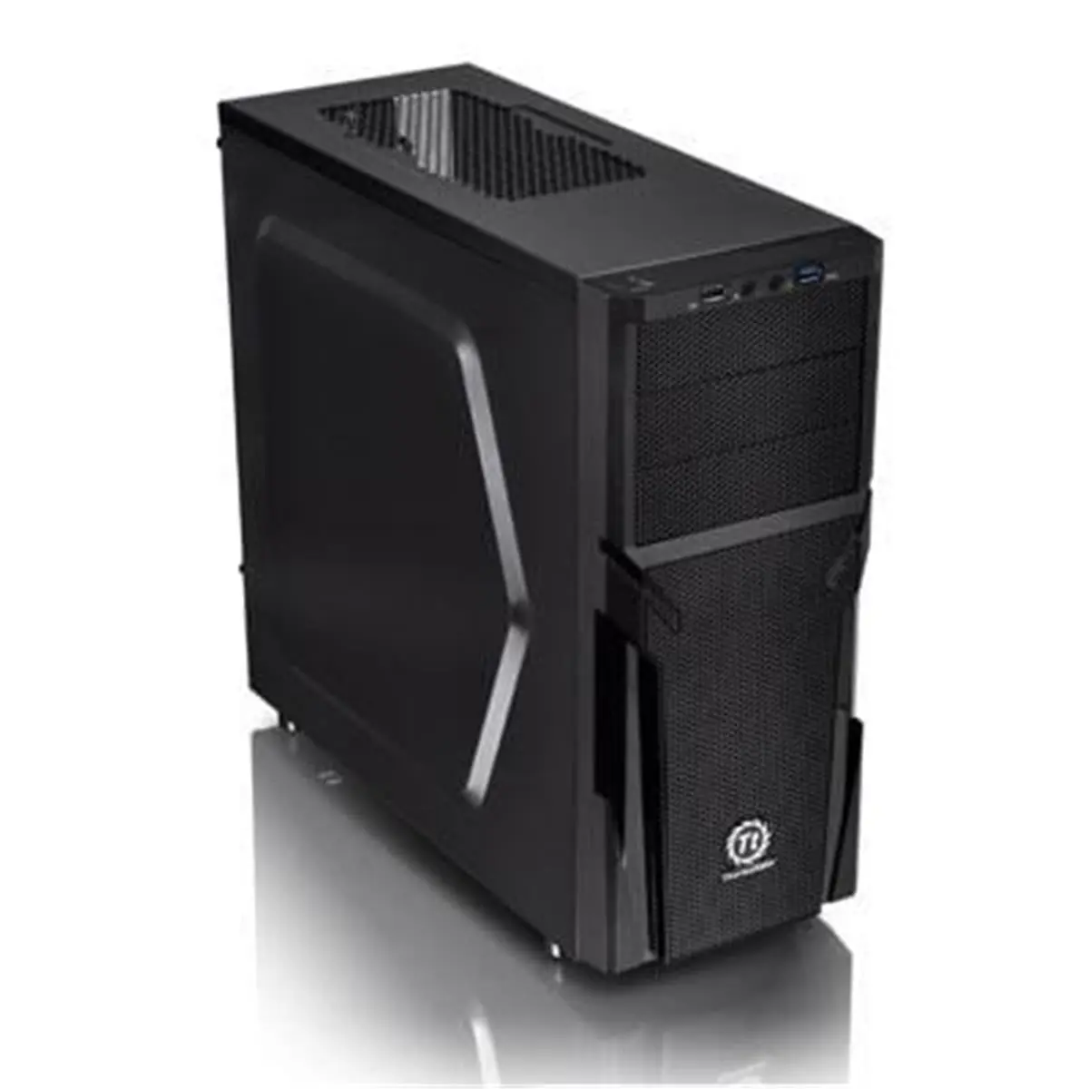 212 MAIN Thermaltake CA-1B2-00M1NN-00 Versa H21 ATX Mid Tower Case - Ventilated, Cooling Tower Computer Enclosure for Automotive & Motorcycle Transportation
