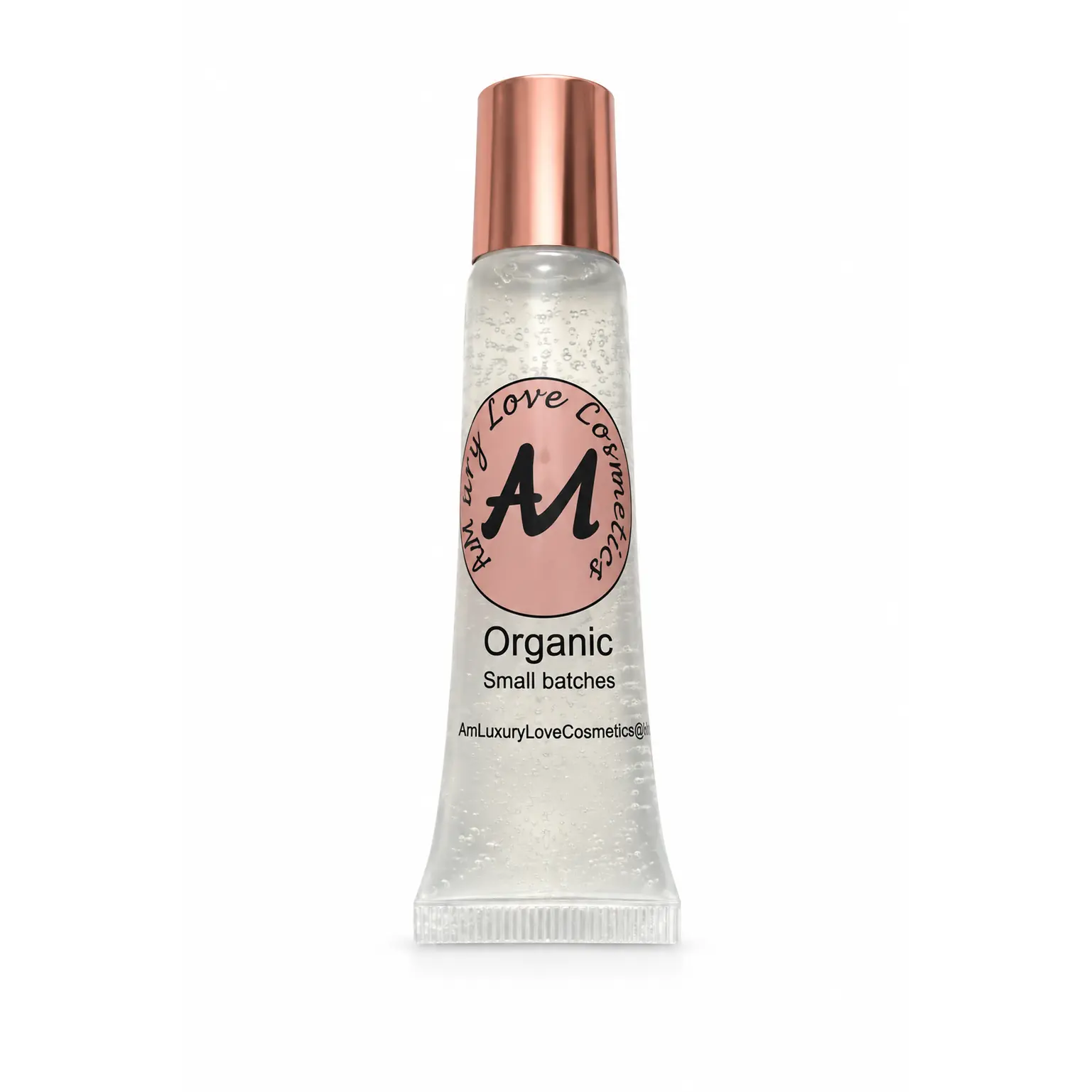 Jasmine Clear – Organic Lip Gloss Infused with Jasmine Essential Oil (15ml Squeeze Tube)