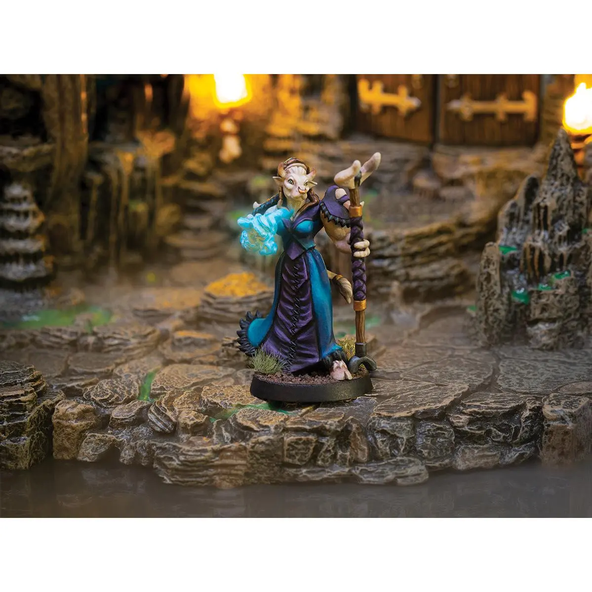 Truganini - Minotaur Light Armored 28mm Miniature By Adventurers & Adversaries