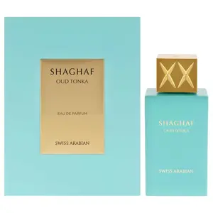 Swiss Arabian Shaghaf Oud Tonka Perfume, Fresh Woody Scent, Unisex Fragrance, Ideal for Daily Commute, Spring Summer Use