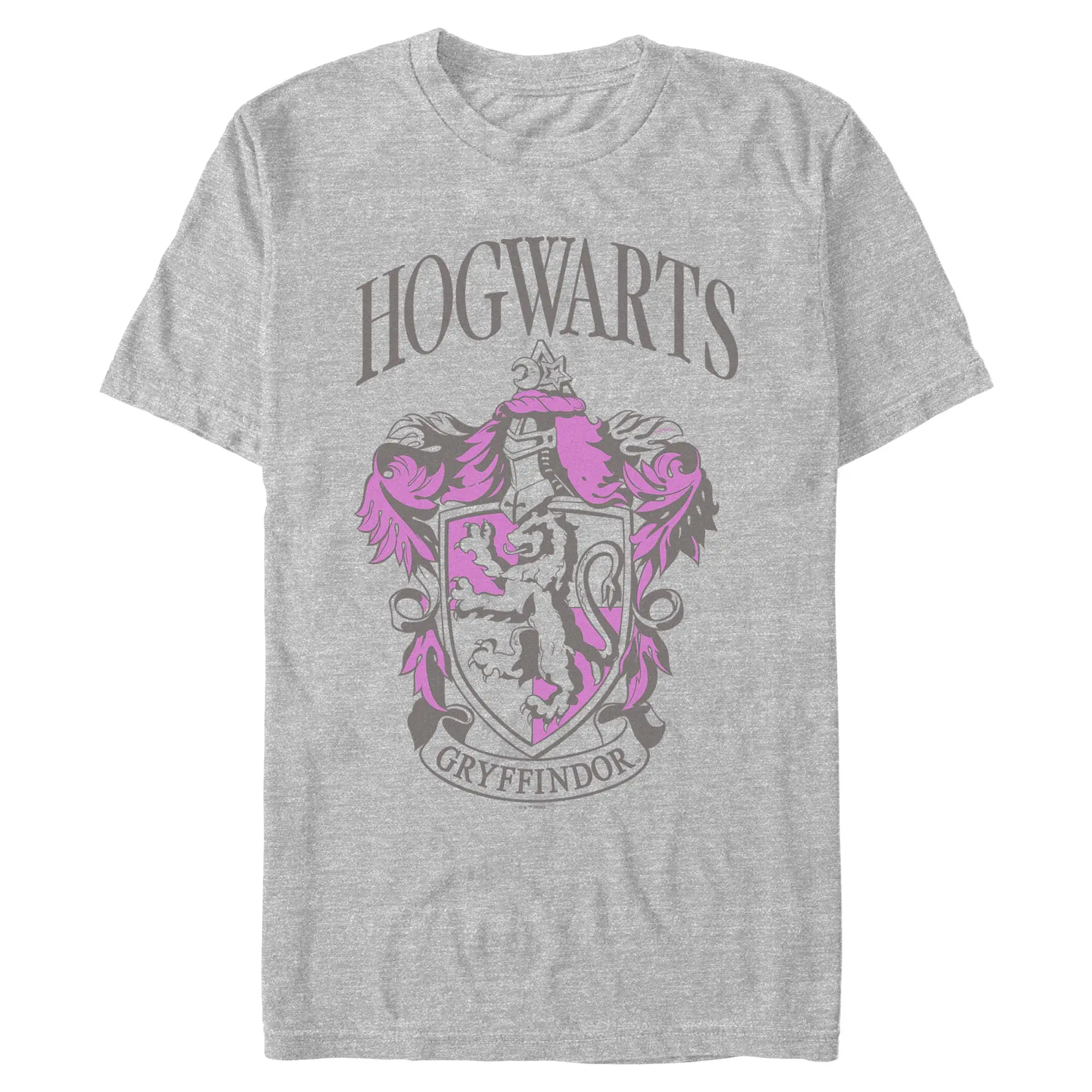 Mens Harry Potter and the Philosopher's Stone Hogwarts Gryffindor T Shirt, Badge, Stylish