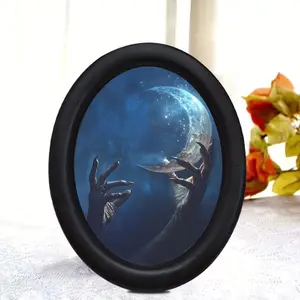 Dark Gothic Moon Claw Wall Decor, Mysterious Night Sky Theme, Halloween Decoration, Unique Home Accent, Stylish Room Ornament