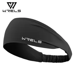 Wrels Sweat-Wicking Sports Headband, Workout Headband, Elastic Breathable Solid Color Hair Tie, Suitable for Yoga Pilates Running Fitness