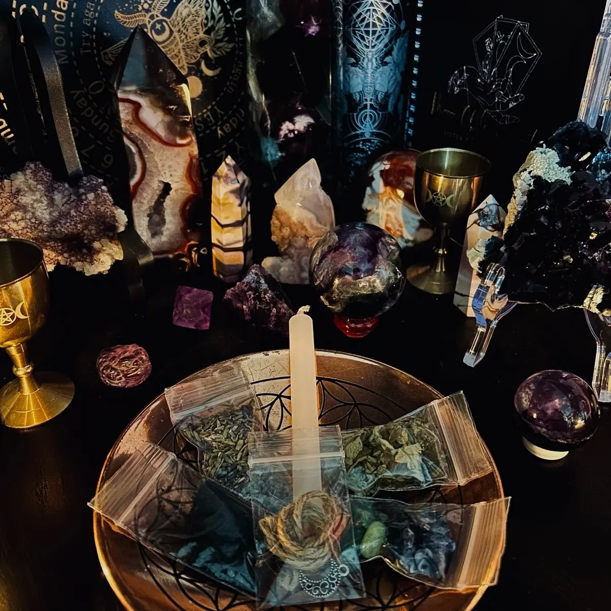 DIY Manifestation Spell Jar Kit | Intention Kit Spell Jar Ritual Kits | Spell Kit | DIY | Witchcraft Kit | Spell Bottle Kit | Love Spell Kit | Clarity | Fresh Start | Mercury Retrograde | Witch Kits | Witchy Gift | Spell Kit | Banishing | Gift Set