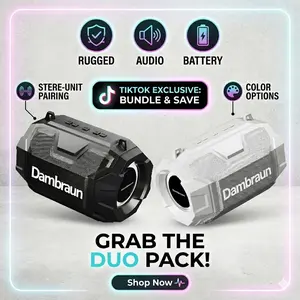 2026 New Portable Bluetooth Speaker - High Fidelity Stereo Sound, Supports USB & Bluetooth Connection, Deep Bass Wireless Speaker for Home, Office & Outdoor