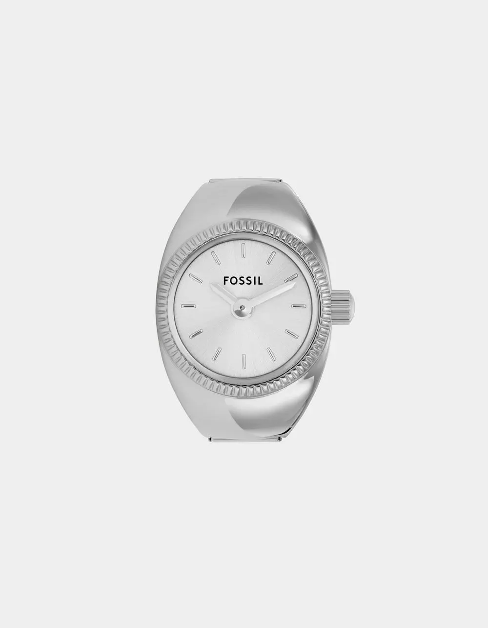 FOSSIL Watch Ring, Silver