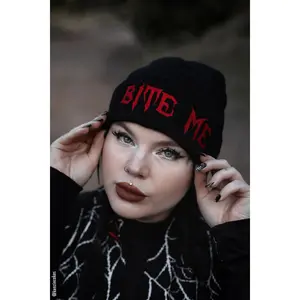 VampireFreaks Bite Me Beanie