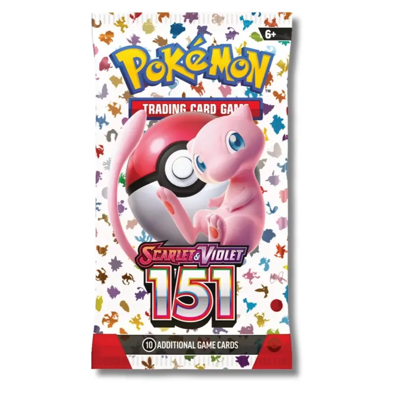 *RIP LIVE* PACKS Pokemon 151 Trading Card Game Booster Pack - Includes 6+ Additional Cards