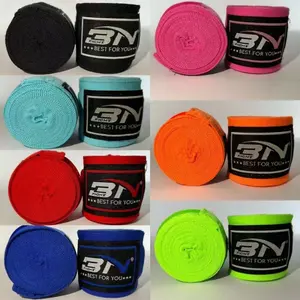 BN Elastic Hand Wraps OEM Wrist Wraps Bandage Customized Boxing Hand Wrist Protection Boxing MMA Hand Wraps