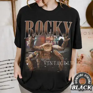 Rocky Project Hail Mary Movie Vintage Bootleg 90s Shirt , Sci Fi Reader Gift Sweatshirt, Bookish Lovers Clothing Gift