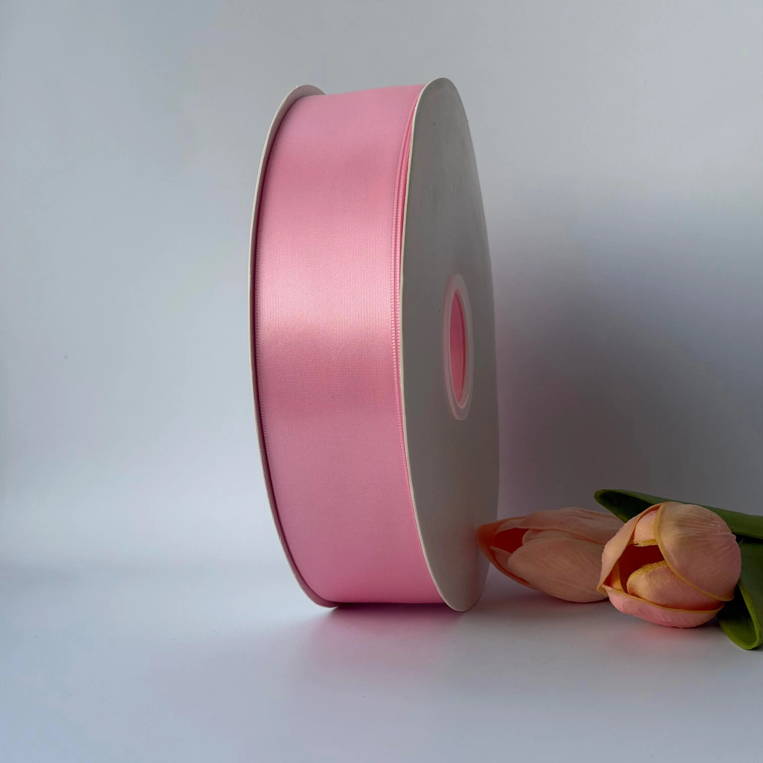 1.5in Single Face Satin Ribbon - 100yd Roll with Elegant Satin Finish, Easy to Use for Gift Box Wrapping, Elevate Gift Wrapping for Craft Enthusiasts’ Floral Craft Decorations