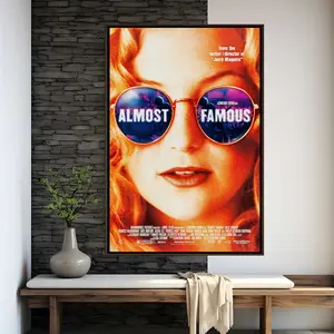 Almost Famous Movie Poster | High Quality Print | Movie Art | Wall Decor | Film Fan Collectibles | Gift Poster  , Premium Poster, Canvas Home Decor