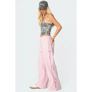 Claudette Baggy Ribbon Sweatpants Claudette Baggy Ribbon Sweatpants