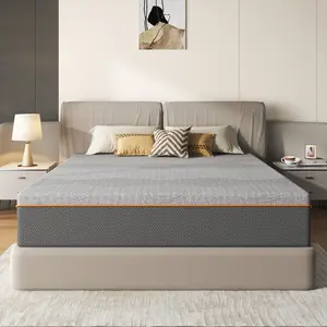 Twin Full Queen King Size Memory Foam Mattress, 10/12/14 Inch Fiberglass Free Medium Feel Mattress with Breathable Cooling Layers, Certified Safe Bed Mattress, Mattress Queen Size, Full Size Mattress, King Mattress