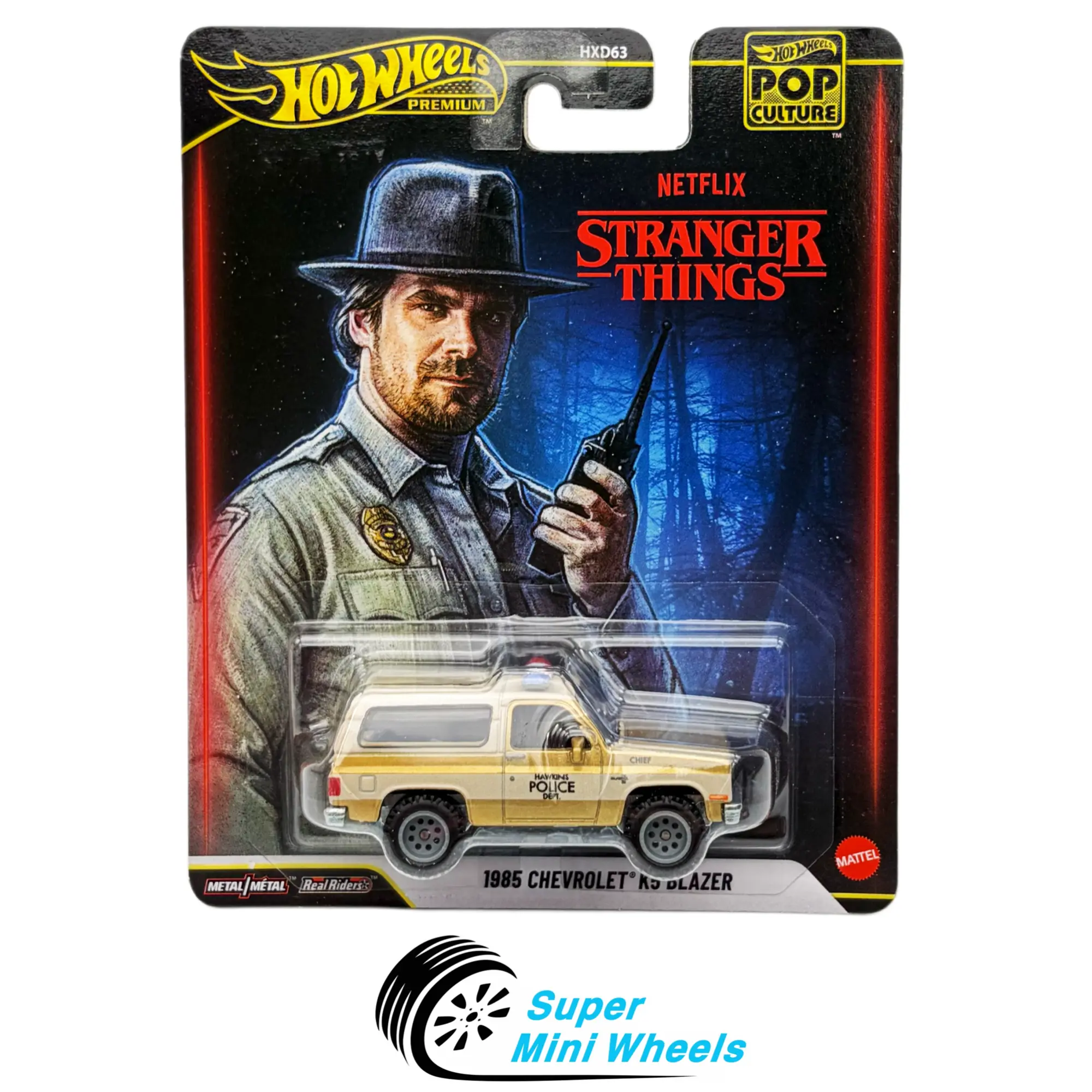 Hot Wheels Pop Culture - Stranger Things - 1985 Chevrolet K5 Blazer