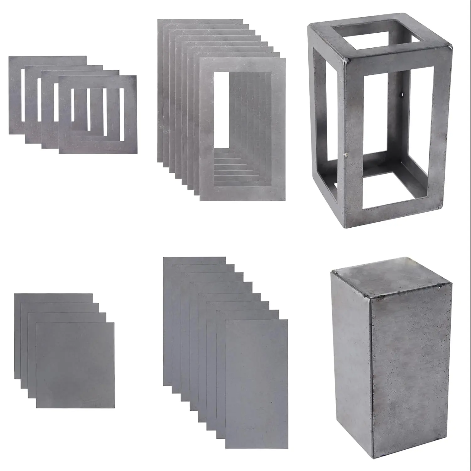 Welding Practice Kit48- 3x5 Welding  with  18-Gauge Steel Plates for MIG,Suitable for welding practice and improving welding skills