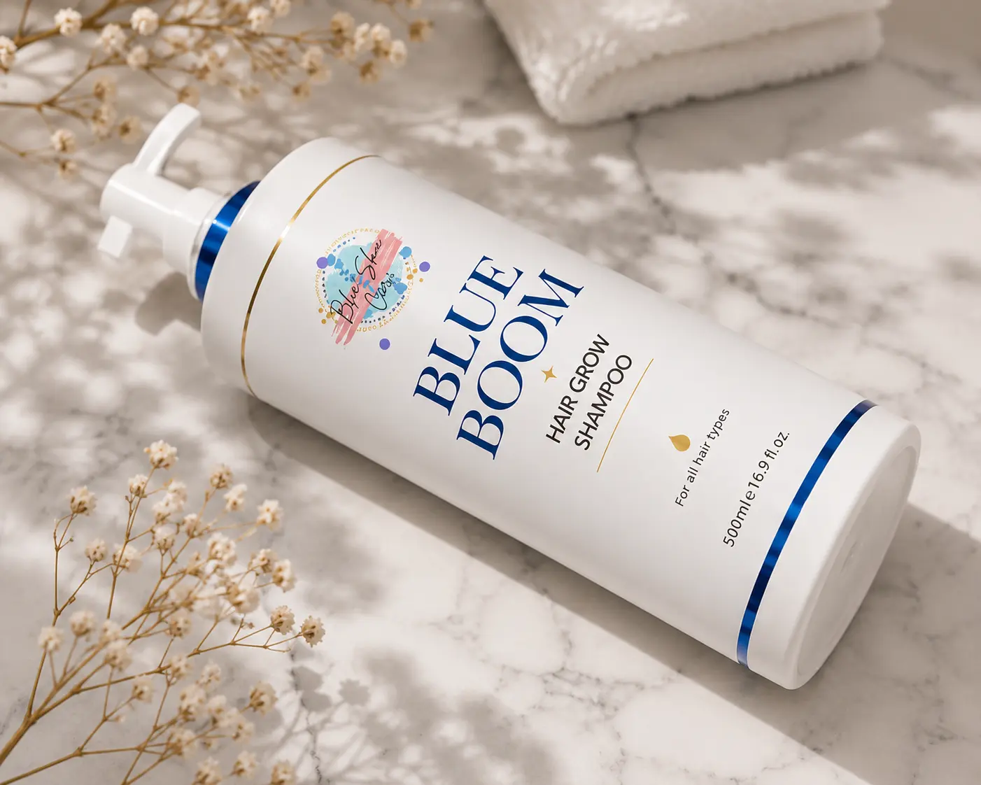 Blue Boomshampoo