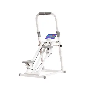 Virplik Steppers for Exercise at Home Step Fitness Foldable Stair Stepper with Handlebar Adjustable Resistance Timer & Phone Holder Quiet Climber Cardio Equipment 440lb Capacity for Home Gym