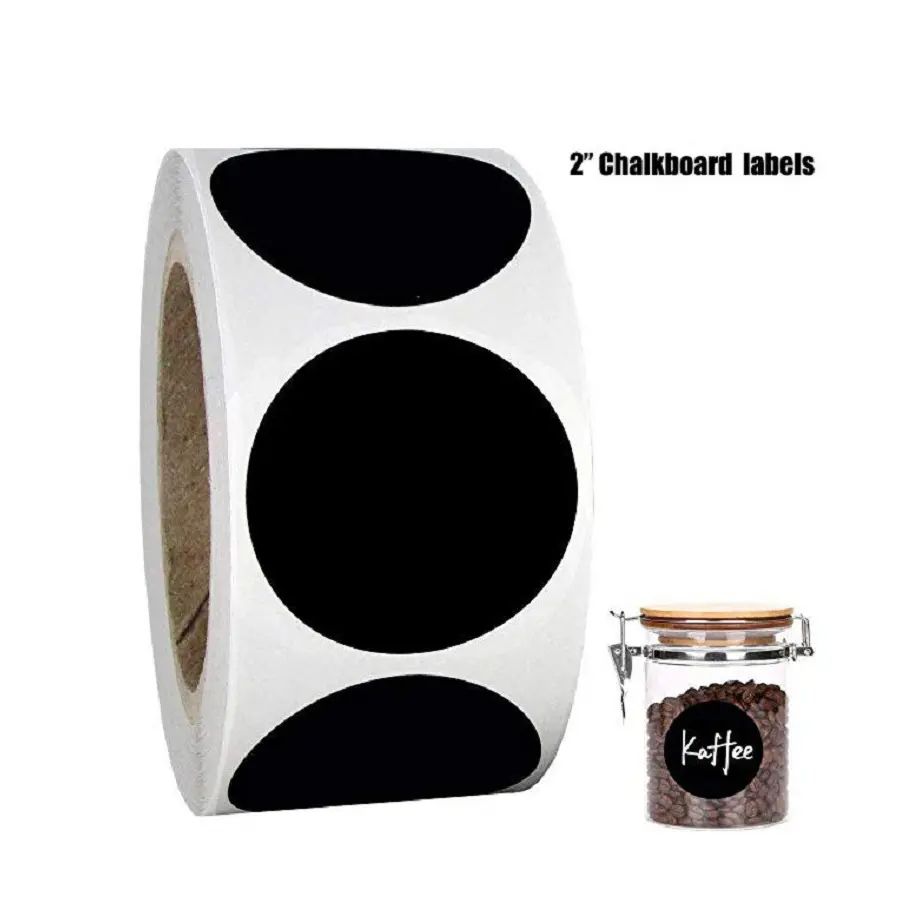 Round Label Sticker, Circle Sticker Label, 120/300pcs Waterproof Self Adhesive Label Sticker, Easy To Remove Label Sticker for Kitchen Seasoning Jar, Spice Jar, Storage Box, Labels For Kitchen