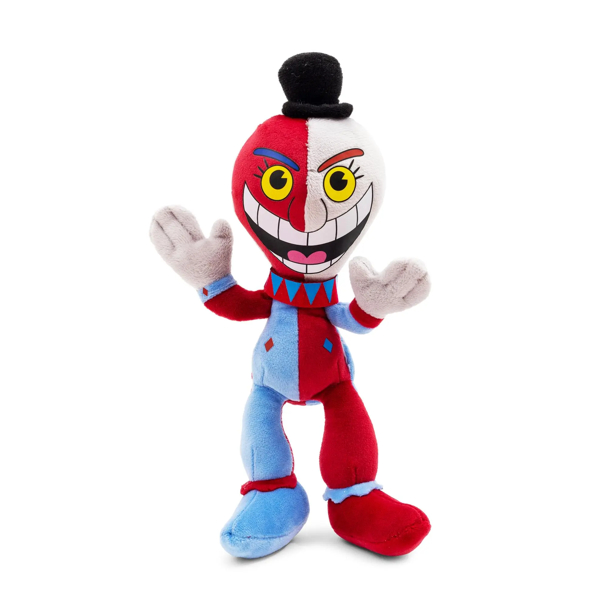 Cuphead Beppi The Clown 9-in Cute Stuffed Animal, Soft Adorable Stuffed Toy