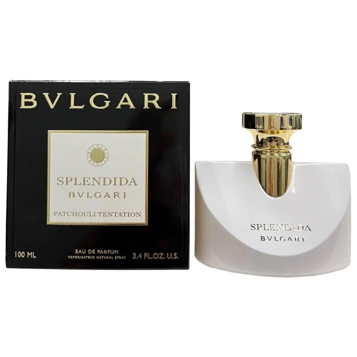 Bvlgari Splendida Patchouli Tentation EDP - Full-Size Women's Fragrance (3.4 fl oz), New in Box, Elegant Scent, Fruity, Botanical, Exotic, Floral Musk, Patchouli Leaf Notes, Warm Musky Signature Scent
