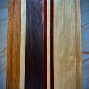 Handcrafted Hardwood Cutting Board | Walnut, Maple, Cherry and Padauk