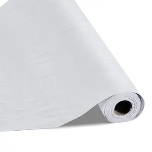 VEVOR Peel and Stick Wallpaper, 17.7 x 393.7 inch Contact Paper White Wood Grain Waterpoof Self Adhesive, Easy to Clean & Peel Wall Decorative Vinyl Roll for Bedroom Kitchen Bathroom Desk Office