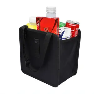 Hanging Car Trash Can, Waterproof Oxford Cloth Vehicle Garbage Bin for SUV Truck Interior, Keep Your Car Clean, Durable and Portable Automotive Storage Accessory