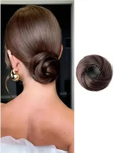 Elegant Bird Nest Hair Clip, Natural Voluminous Style, Suitable for Women & Girls, Dense & Sparse Hair, Practical & Beautiful, Updo, Synthetic Claw Clip