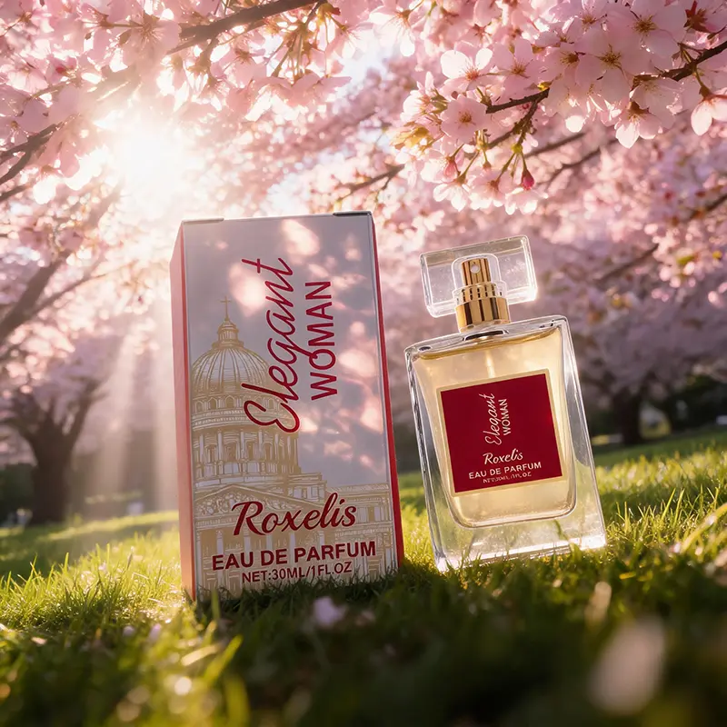 Women's Elegant Cherry Blossom Flowers EDP Fragrance Spray - 30ml Long Lasting Perfume, Infused with Jasmine & Sandalwood Extract, Beauty Products for Daily Wear, Gifts for Women