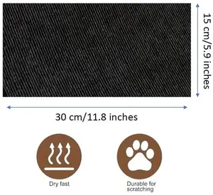 3-piece set cat scratch mat 11.8"x5.9"  for Covering Small Area on Furniture or Lining Litter box liner for cat nail cleaning, Please Read Description for Surface Compatibility