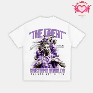 Adult and Youth Ronaldo “2017” Graphic T-Shirt, summer tee, vintage y2k, graphic tees, mens clothing, youth boys clothing, kids clothing, streetwear, gift for fan