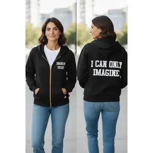 Glory Gold Zip Hoodie – Faith-Inspired Statement Piece