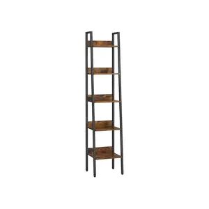 VASAGLE  5-Tier Narrow Book Shelf