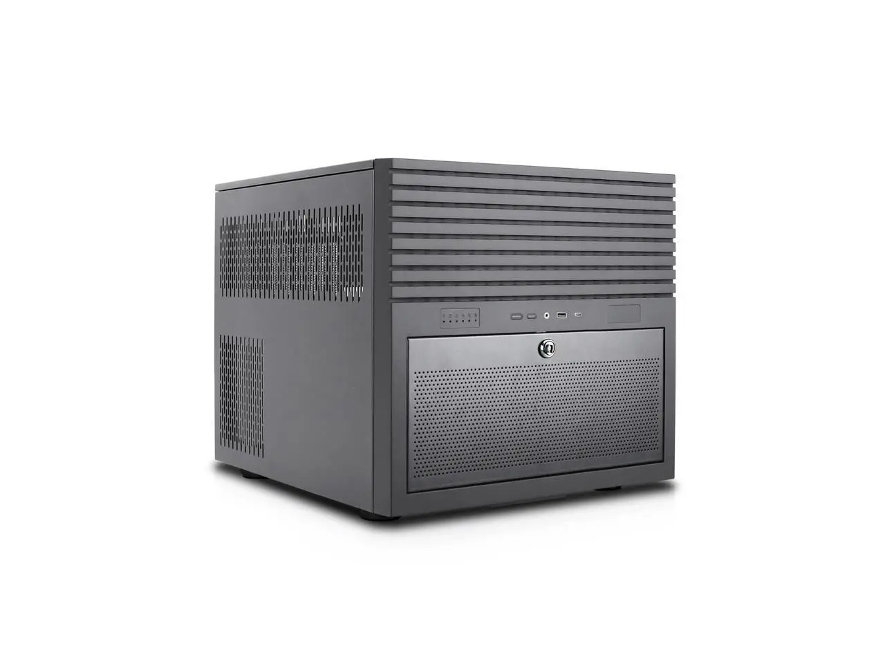Rosewill HEARTH NAS | Server Chassis | Supports up to 6 x 3.5" Hot Swap HDD and 6 x 2.5" SSD | E-ATX Compatible | 5 x 120mm PWM Fan | 2 x 5.25" Bay | USB 3.2 Type-C | Ideal for Home Servers, DIY NAS, Media Servers
