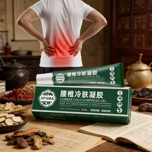 Natural herbal cold compress gel for lumbar vertebrae, pain-specific gel
