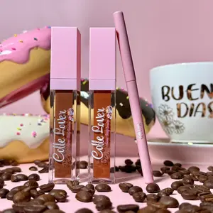 Lipstick Kit Trio Cinnamon Roll, Matte, Lipgloss and Lipliner