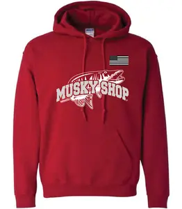 Musky Shop Gilden Cherry Red Hoodie