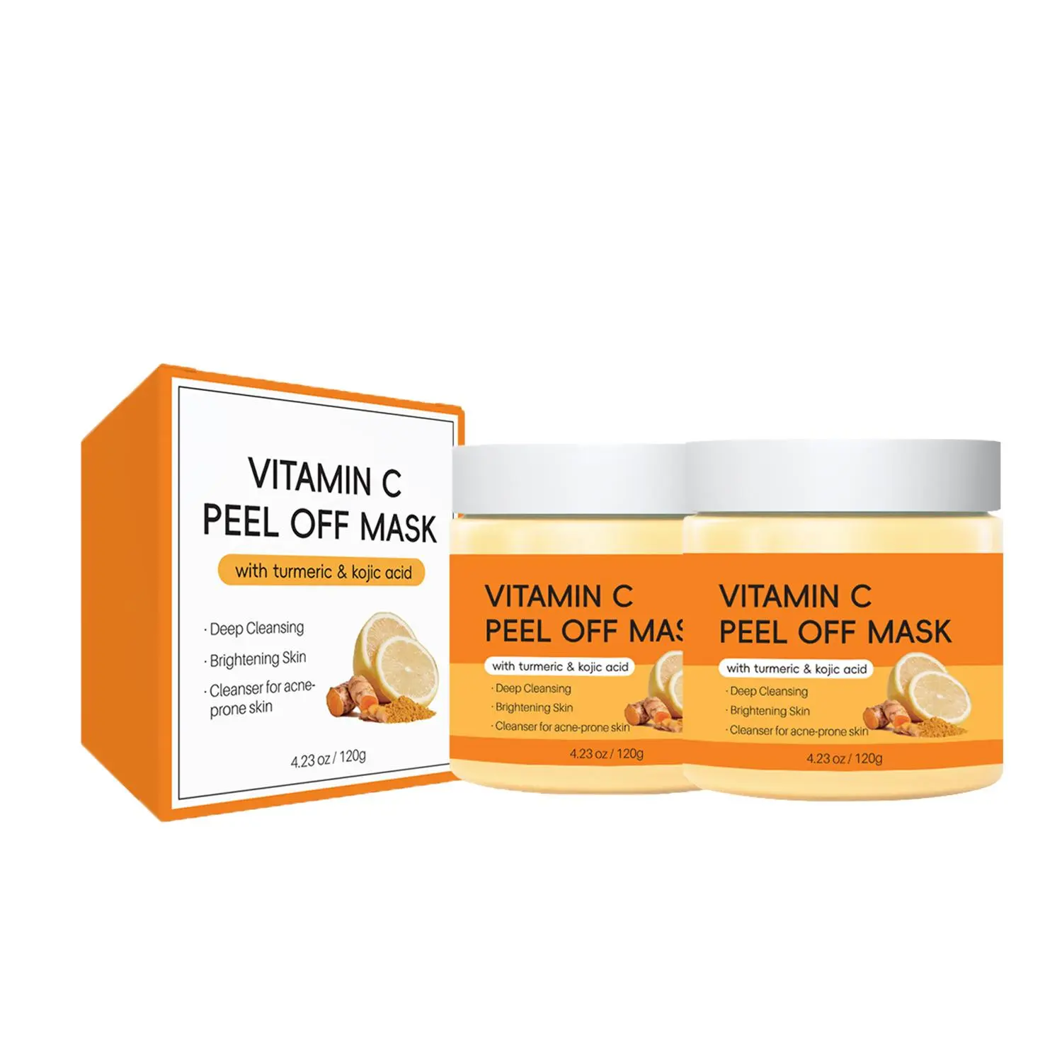 Kojic Turmeric mud film | Night mask, Morning mask, turmeric, nicotinamide, Vitamin C Skincare Exfoliant