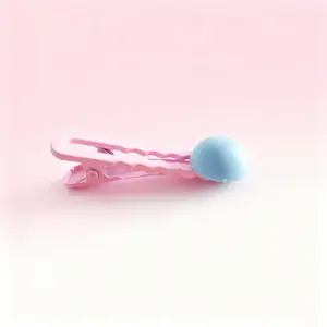 [1 gift] Blue and Pink Hairpin for Women - Perfect Holiday Gift for Friends - Stylish Hair Accessory