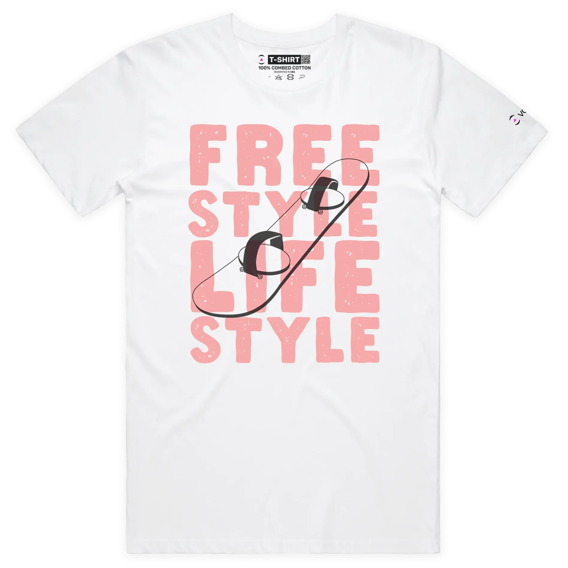 Snowboard Freestyle Lifestyle T-Shirt with Premium Quality Graphic and Design Winter Sports Tee for Snowboarding Lovers
