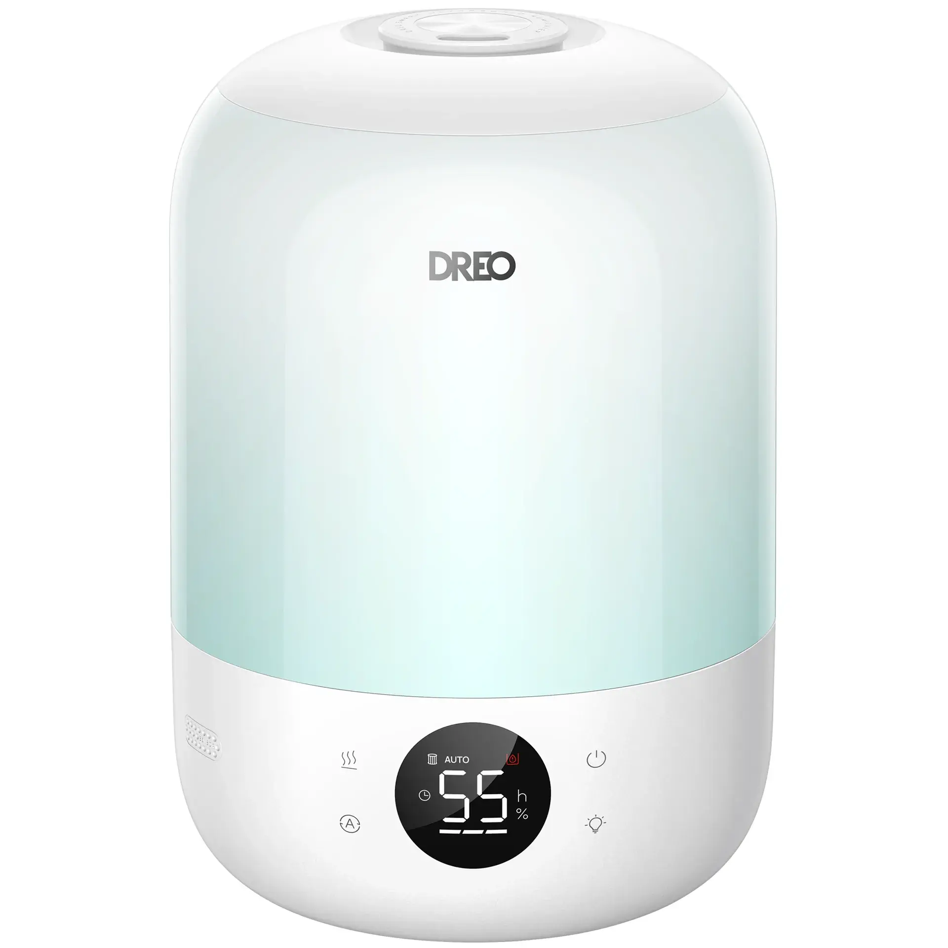 DREO Compact Humidifier for Bedroom, 35H Runtime, 26dB Quiet Operation for Baby Nursery