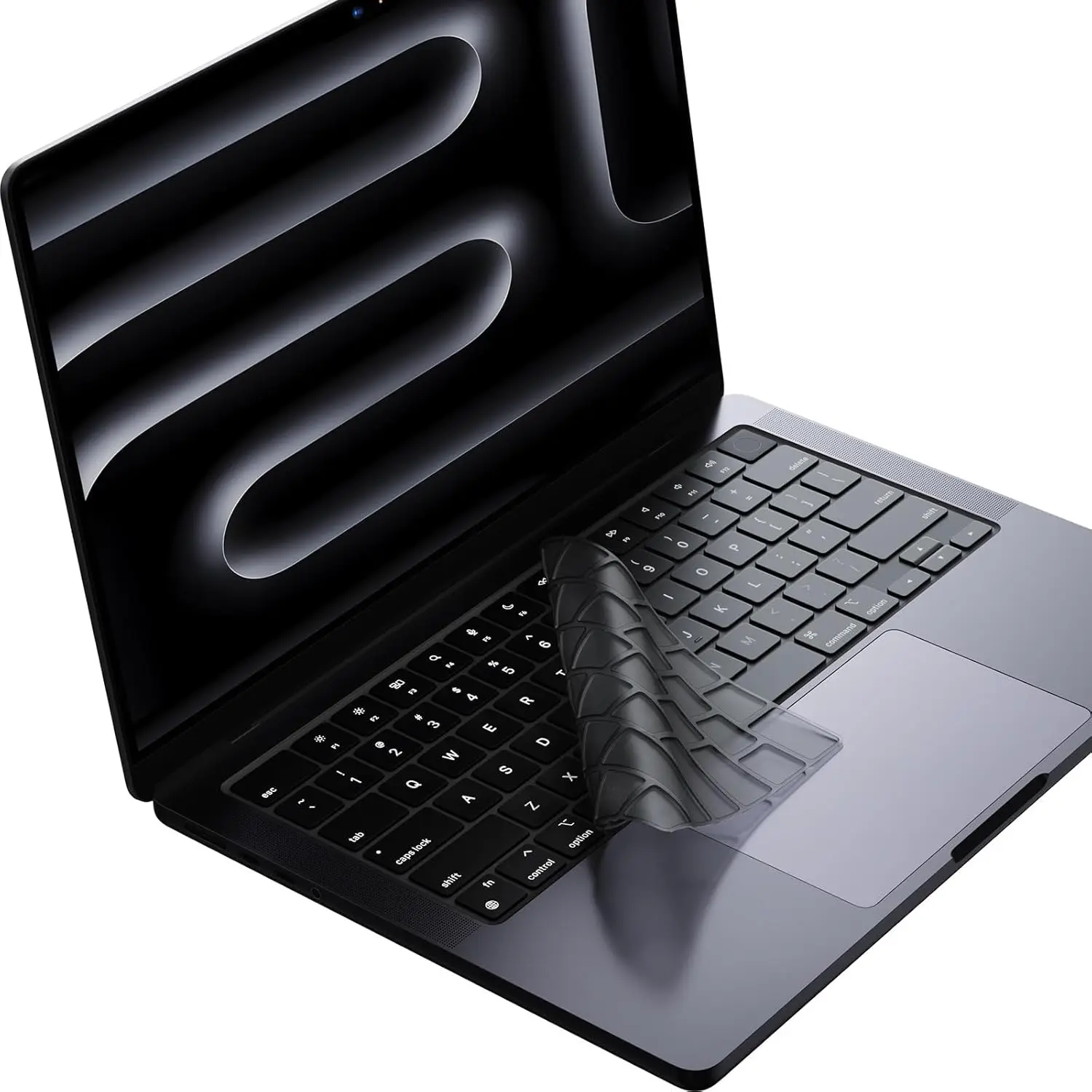 Keyboard Cover Protector, Ultra Thin Keyboard Skin for 2026 2025-2021 M5/M4/M3/M2/M1 Pro/Max MacBook Pro 14/16, M5-M2 MacBook Air 13/15, US ANSI Layout