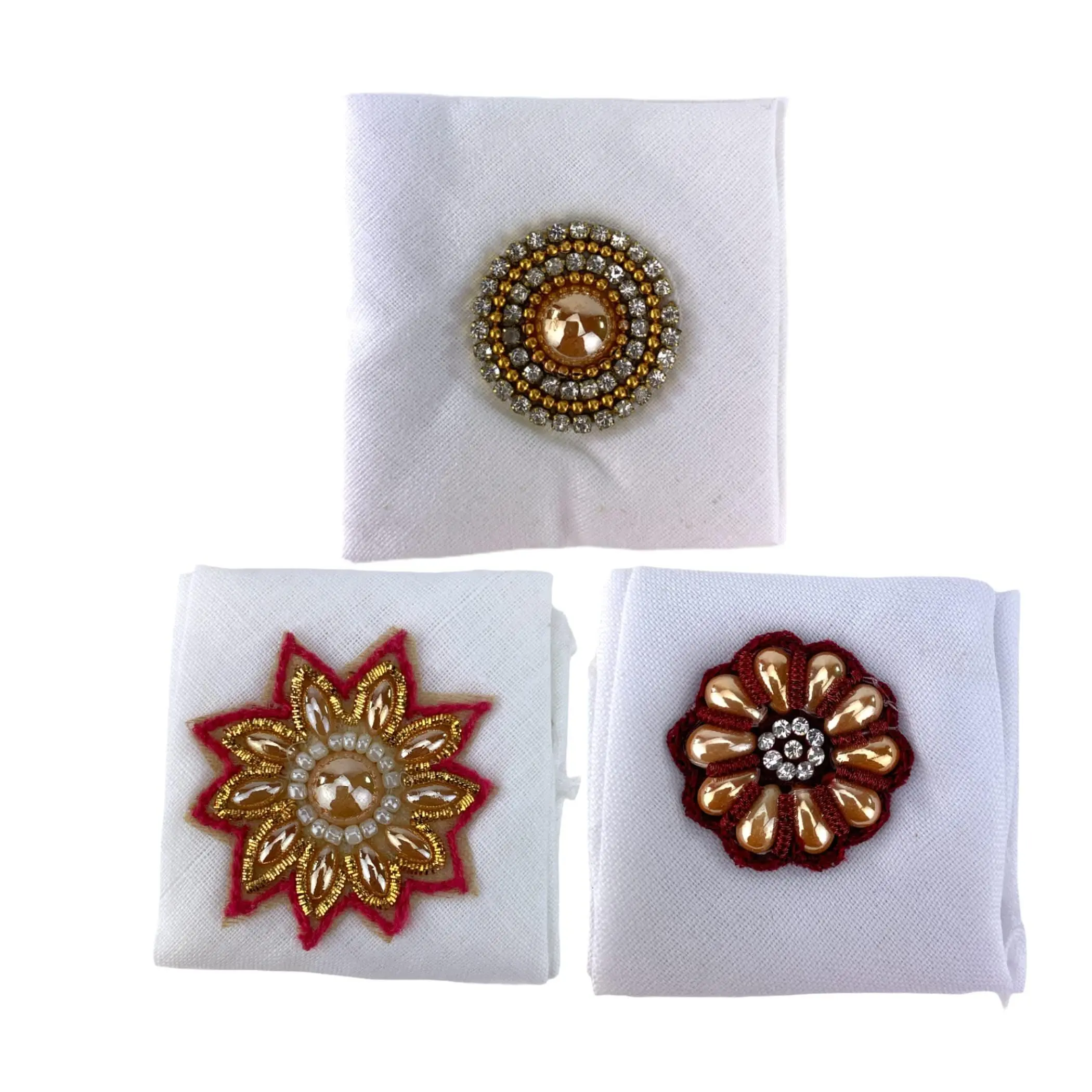 Elegant Mindhol Rumal for Wedding Rituals | Fancy Gujarati, Indian, Hindi Ceremonial Handkerchief | Tradition Meets Glamour