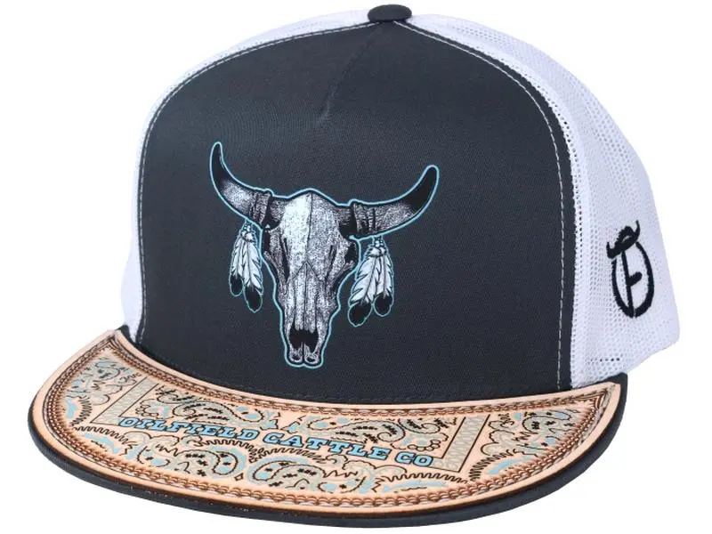 Paisley Skull Yupoong Hat