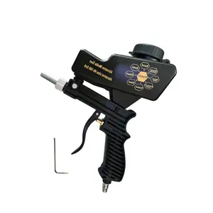 Portable Handheld Pneumatic Sandblasting Gun, Lightweight Air Tool for Home and DIY Projects, Connects Easily to Air Pumps