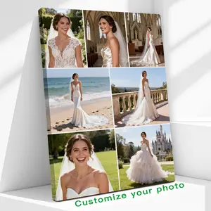 Custom Photo Canvas Painting Frame - Creative Wall Art | Digital Printed Photos on Canvas | Create Unique Art from Your Favorite Snaps | Perfect for Entryway, Housewarming Gifts | Vibrant Details - Special Gift Idea!