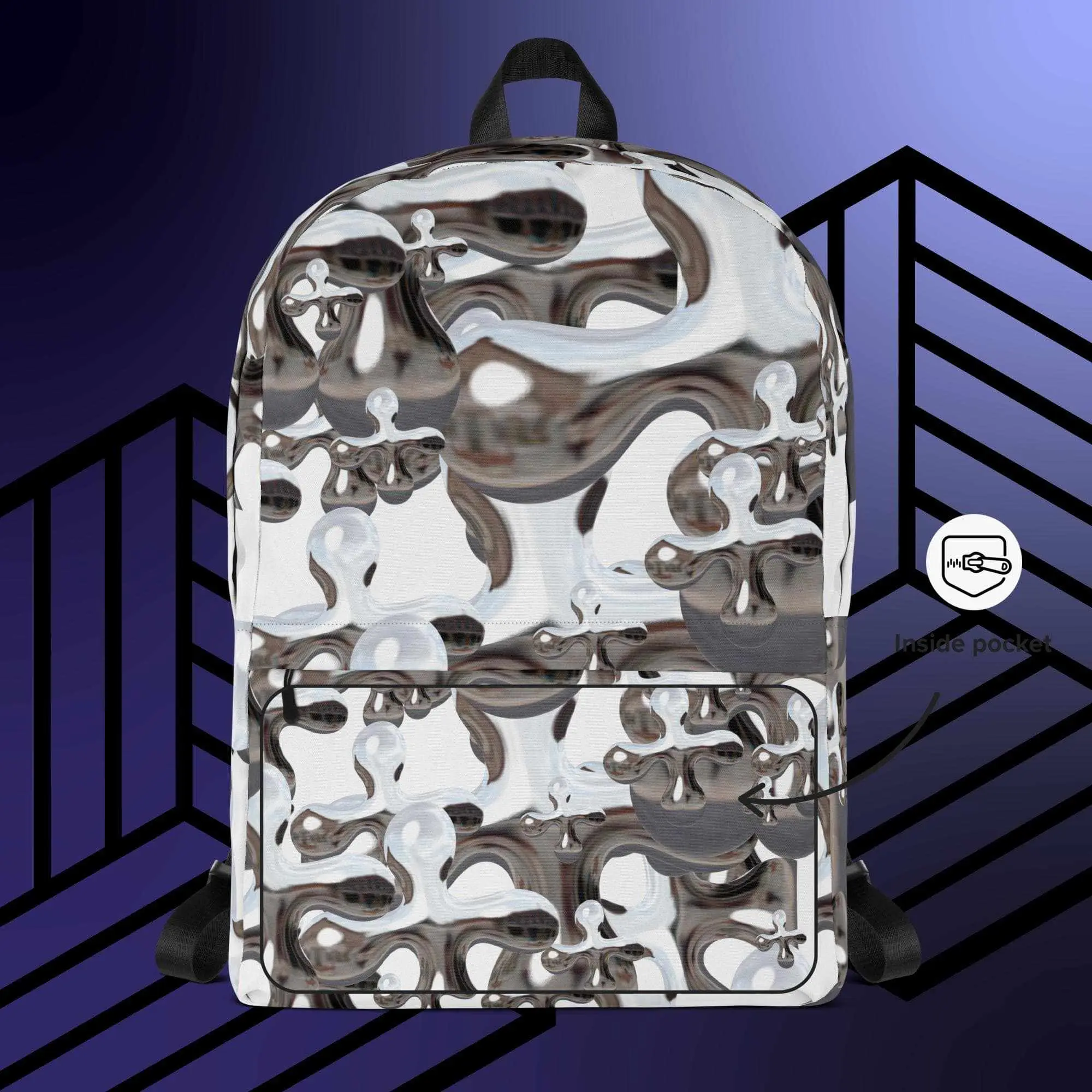 Chrome cross backpack Chrome cross backpack