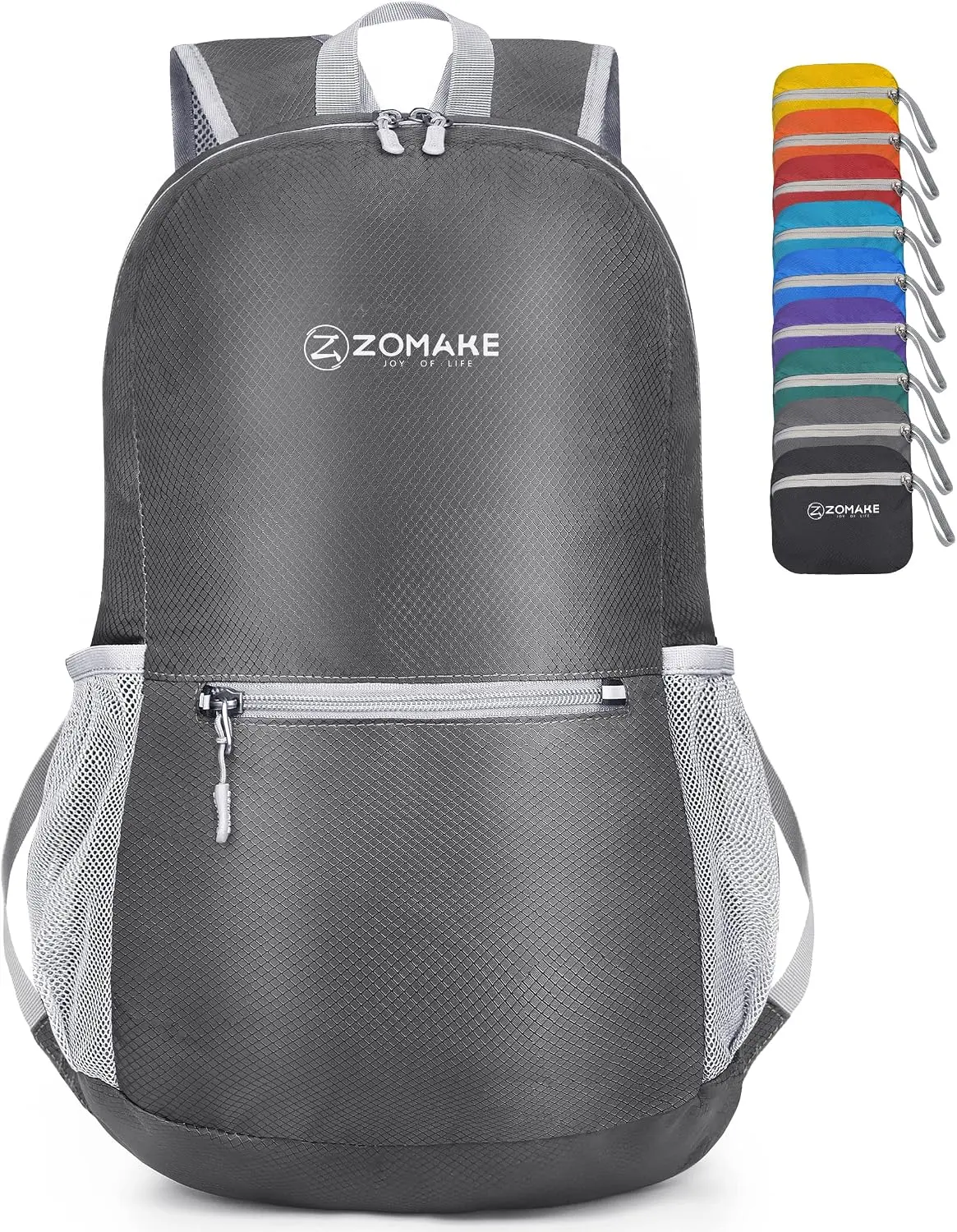 ZOMAKE Lightweight Packable Backpack, Foldable Small Travel Day Pack